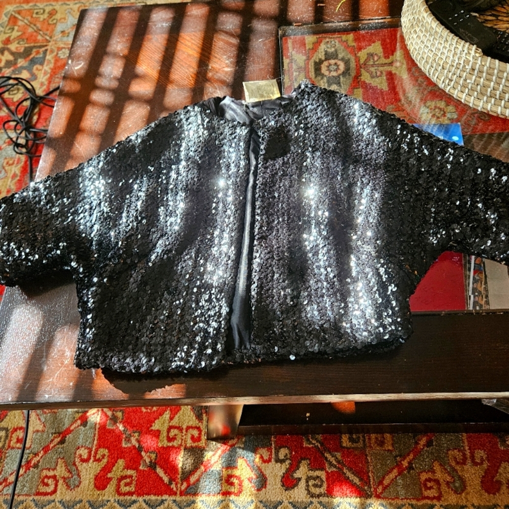 Vintage Mancini (California) sequin jacket